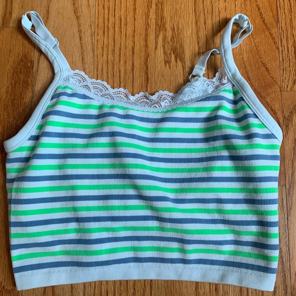Cute tank top with built in bra from Aerie!!